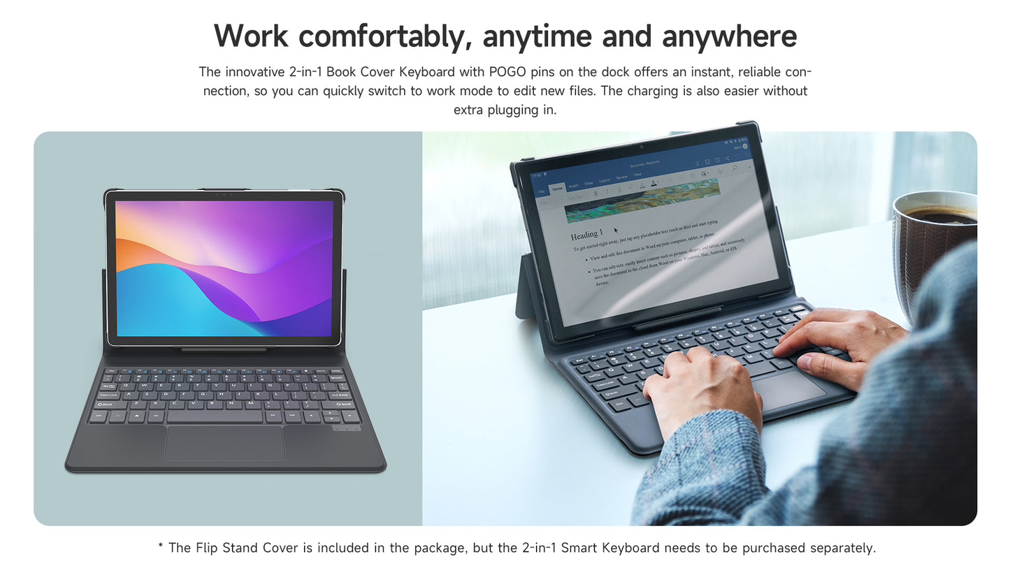 Ulefone Tab A8 鍵盤連保護套 Keyboard Cover