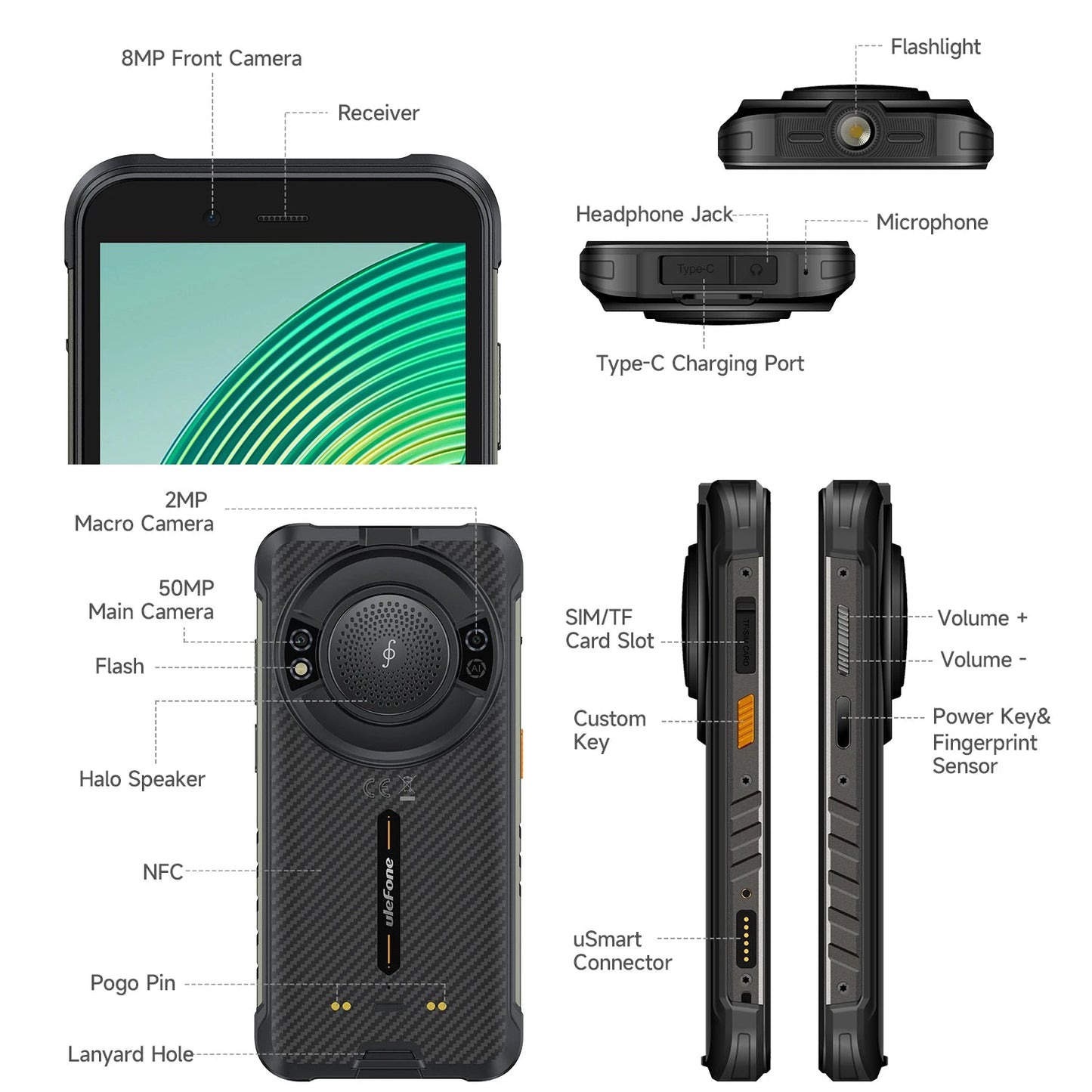 Ulefone RugKing 4G 8+256GB