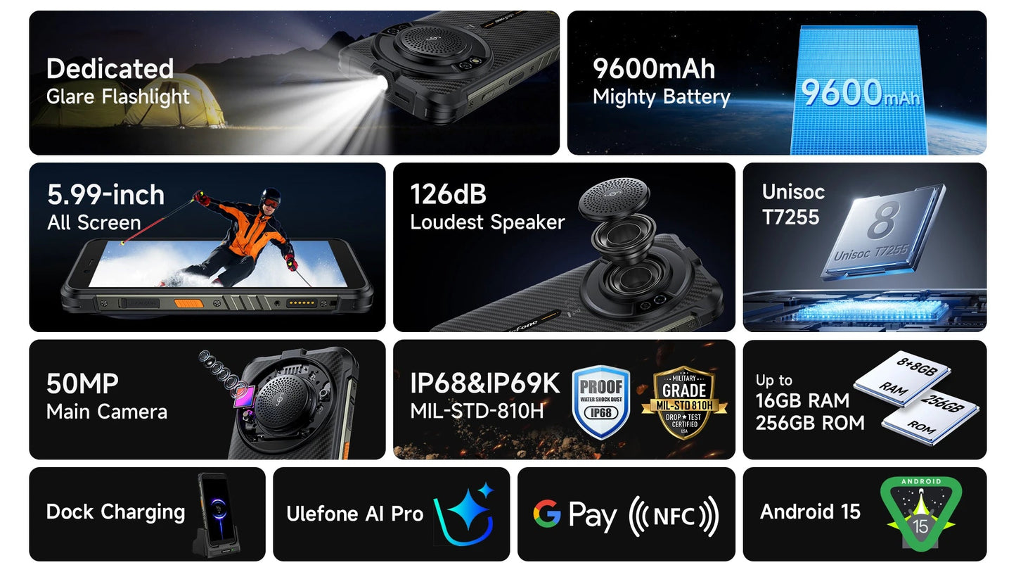 Ulefone RugKing 4G 8+256GB