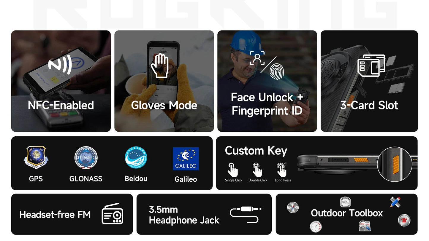 Ulefone RugKing 4G 8+256GB