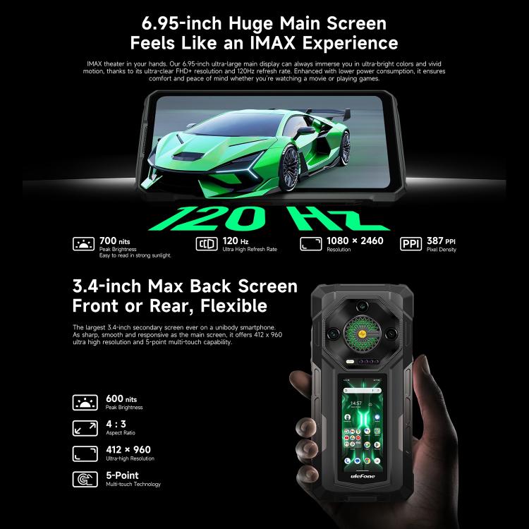 Ulefone Armor 33Pro 5G 16GB+512GB