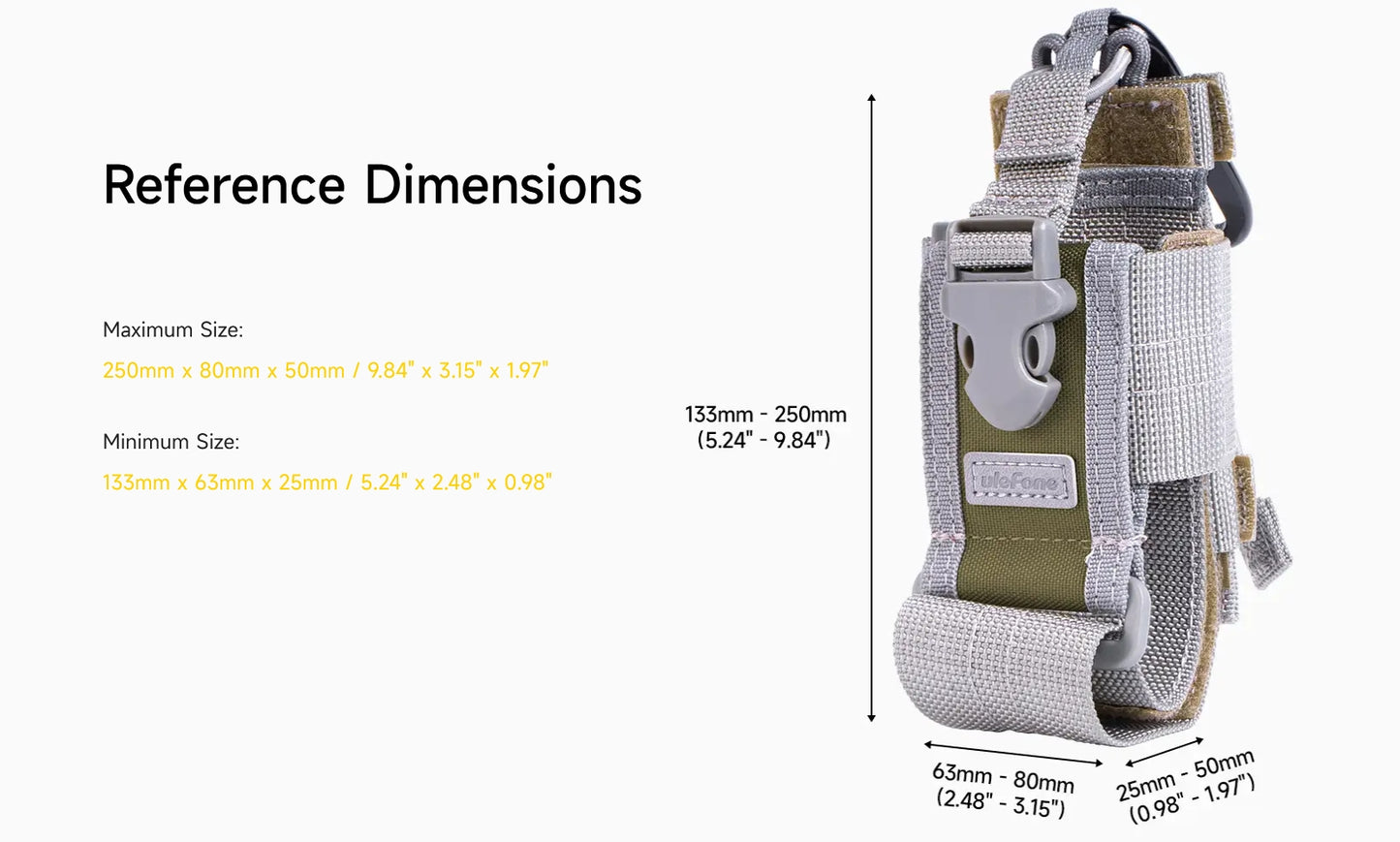 Ulefone Armor Molle Holster