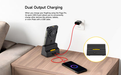 Desk Charging Dock for RugKing